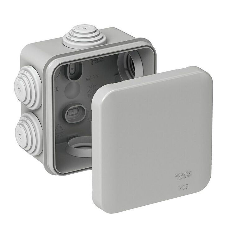 IMT22057 Коробка 70x70x40 с 6 вводами IP55