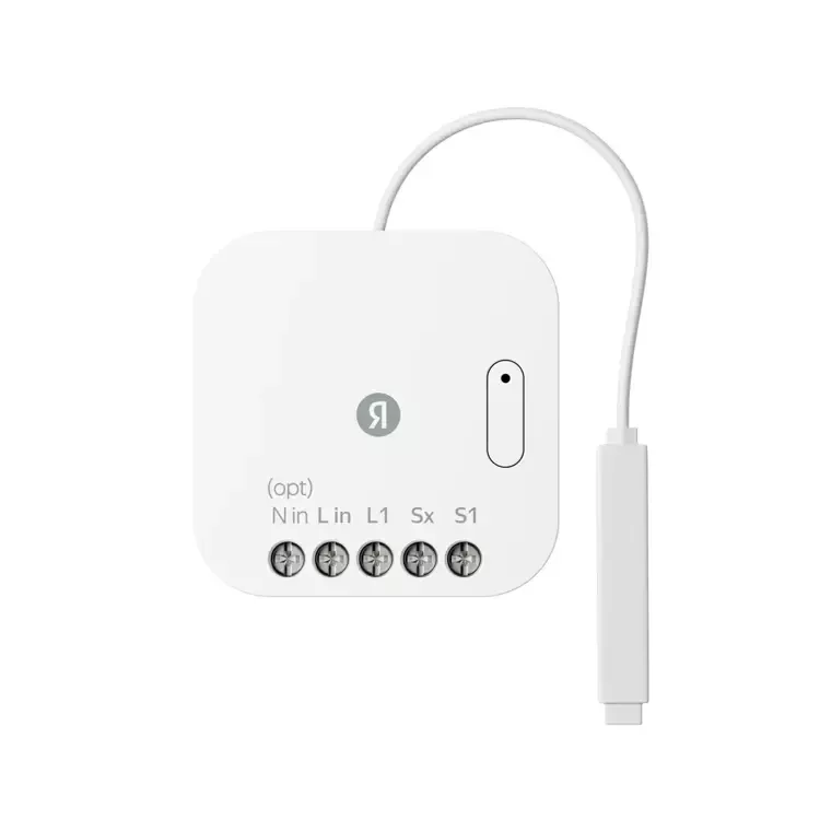 Умное реле Яндекс YNDX-00537, одноканальное, Zigbee, работает с Алисой