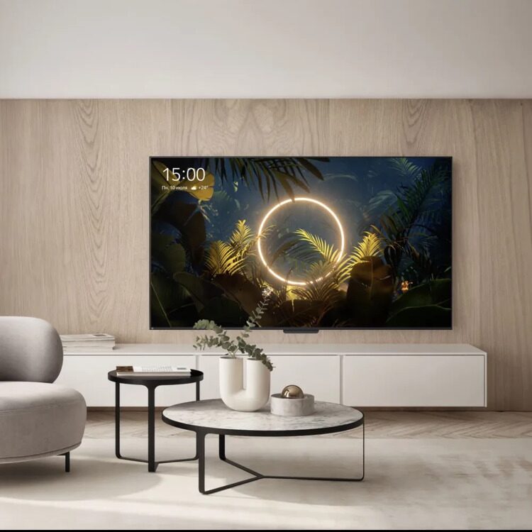 Яндекс Телевизор ТВ Станция Про с Алисой (YNDX-00102K) 65" 4K UHD, серый